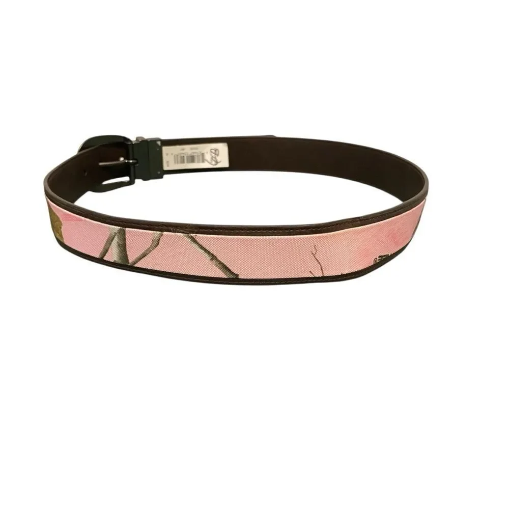 Browning Reversible Belt Pink‎ Green MED NWT